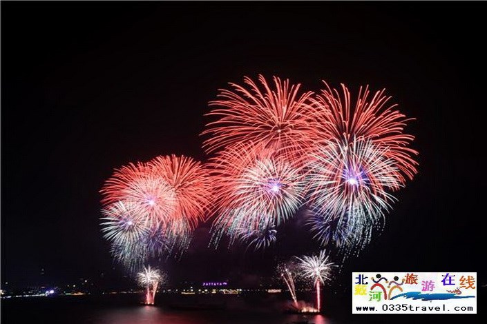 北戴河南戴河?xùn)|戴河煙花焰火沙灘篝火晚會